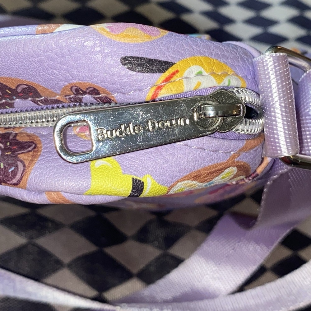 Buckle Down Disney characters Donut crossbody‎ purse bag - Picture 5 of 9